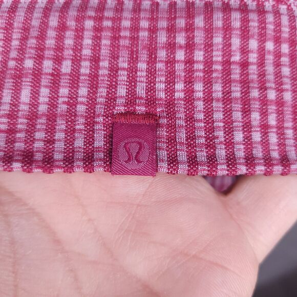 Lululemon Rest Less Pullover 6 Red Marble Swirl Stratum Overlay - Picture 5 of 10